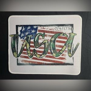 USA mouse pad